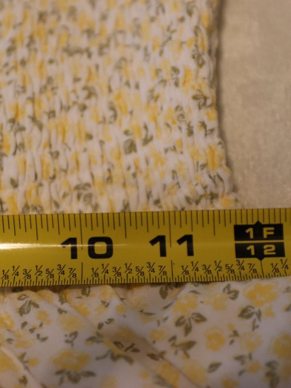 Hollister Spaghetti Strap Smocked Bodice Tiered Ruffle Hem Floral Print Dress M - Picture 6 of 16